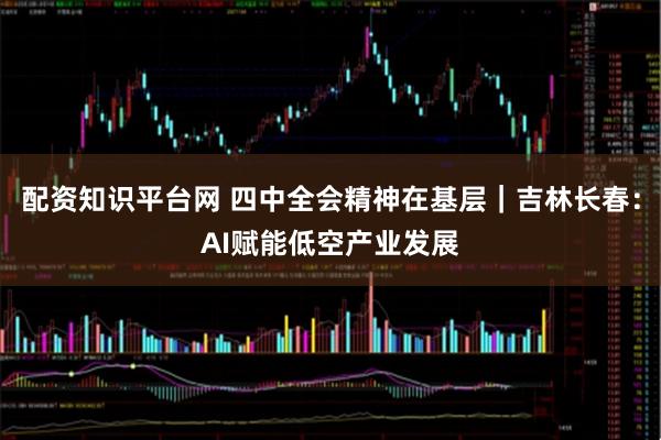 配资知识平台网 四中全会精神在基层｜吉林长春：AI赋能低空产业发展